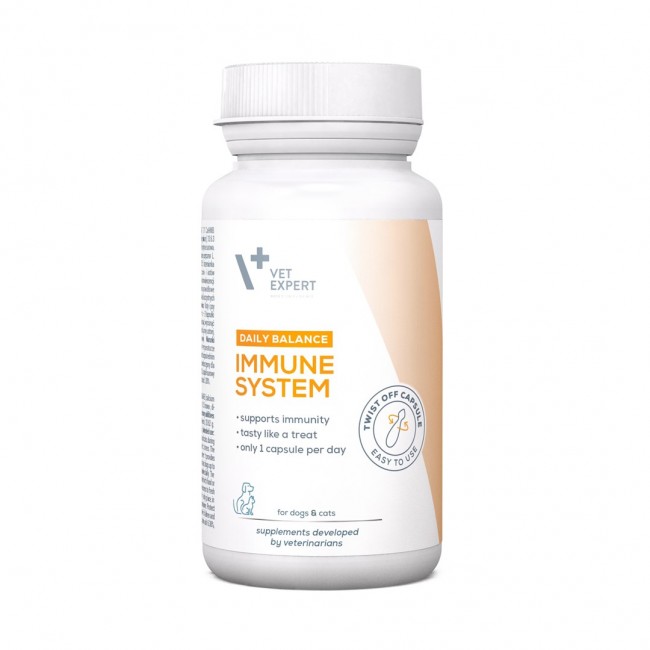 VETEXPERT Immune System - immune support preparation for dogs and cats - 30 caps.