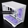 Chieftec GM-30W-TG-OP computer case Cube White