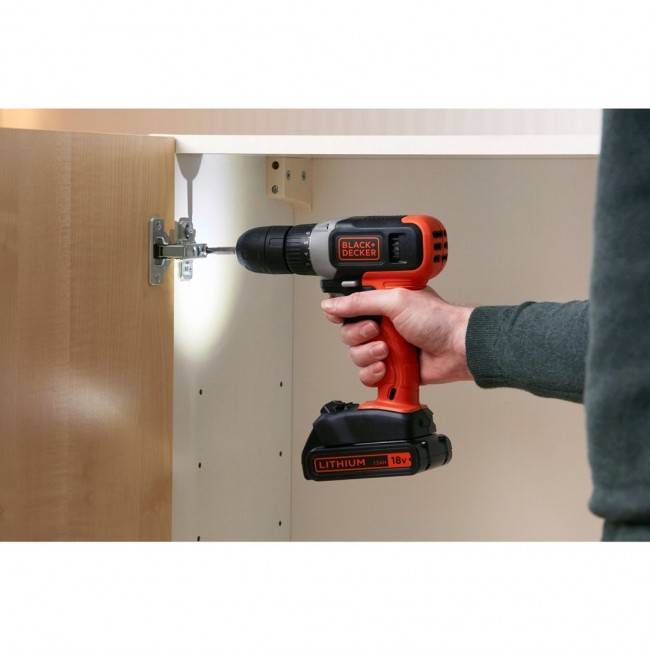 Black & Decker BCD001C1-QW drill Keyless Black, Red Black & Decker BCD001C1-QW drill Keyless Black, Red