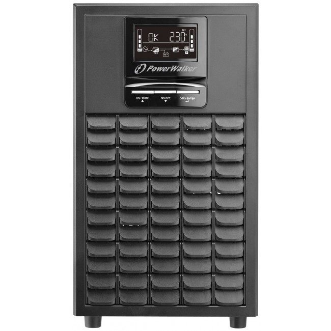 PowerWalker VFI 3000 CG PF1 Double-conversion (Online) 3 kVA 3000 W 9 AC outlet(s)