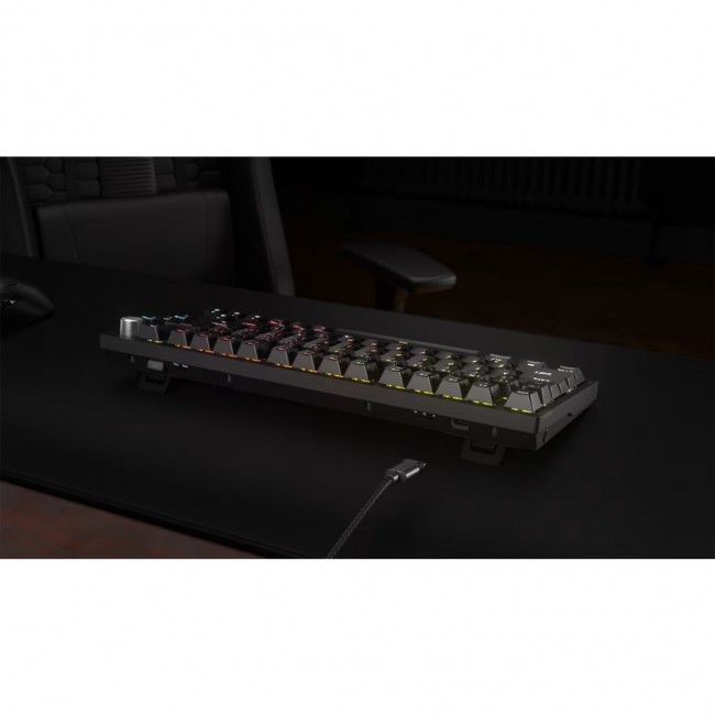Corsair K65 PLUS keyboard Gaming USB + RF Wireless + Bluetooth QWERTY US English Black