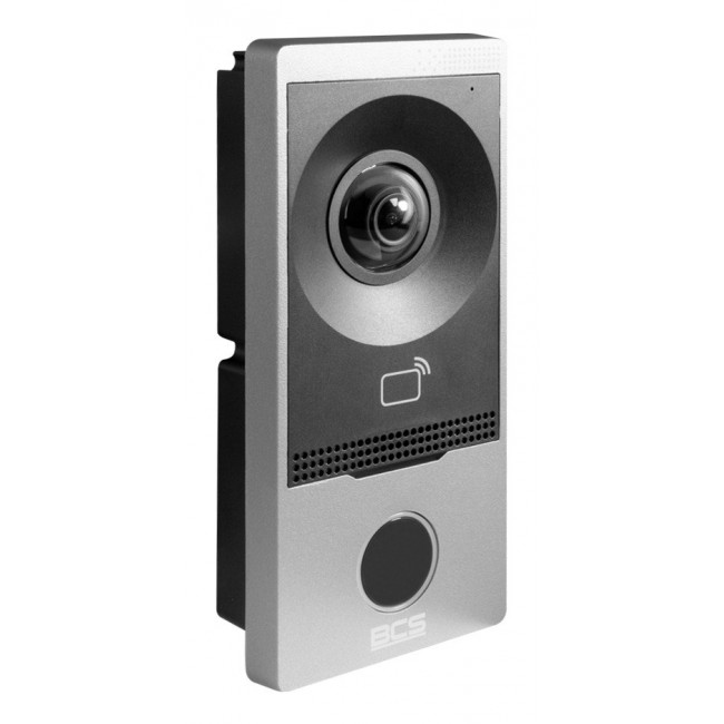 BCS BCS-P-PAN1101G video intercom system 2 MP Silver, Black