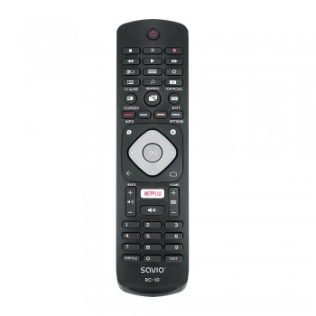 SAVIO Universal remote controller/replacement for PHILIPS TV RC-10 IR Wireless