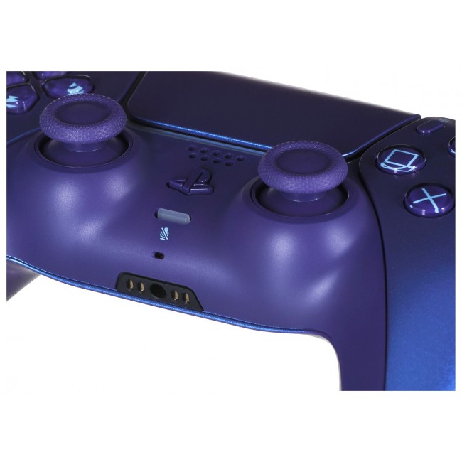 Wireless controller Sony PlayStation 5 DualSense gamepad Chrome Indigo V2 Wireless controller Sony PlayStation 5 DualSense gamepad Chrome Indigo V2