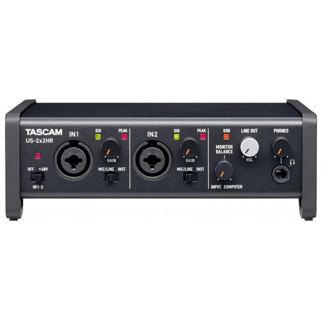 Tascam US-2X2HR recording audio interface Tascam US-2X2HR recording audio interface