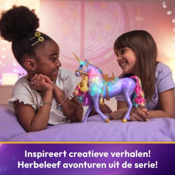 Unicorn Academy, Interactive Rainbow Light-up Wildstar Unicorn Toy with Lights, Sounds & Music, Dolls & Unicorn Toys for Girls Ages 4 and up