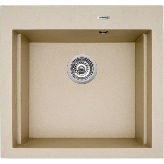 PYRAMIS SIROS (57x51.5) 1B granite sink 070084801 sand beige