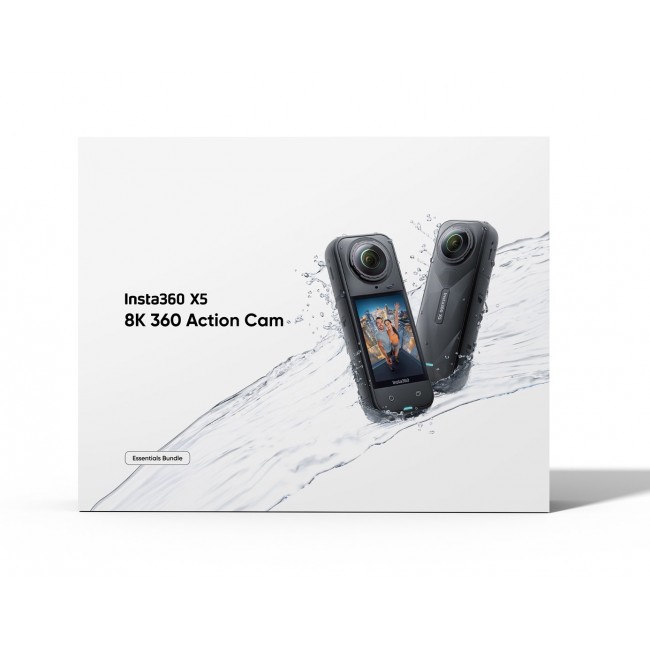 Insta360 X5 Bundle action sports camera 72 MP 8K Ultra HD 25.4 / 1.28 mm (1 / 1.28