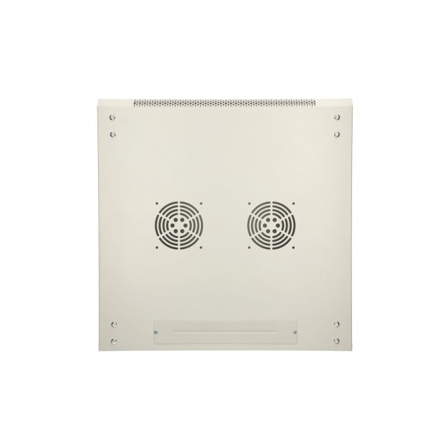 Extralink Rackmount cabinet 9U 600x600 ASP Gray wall mounted, metal door