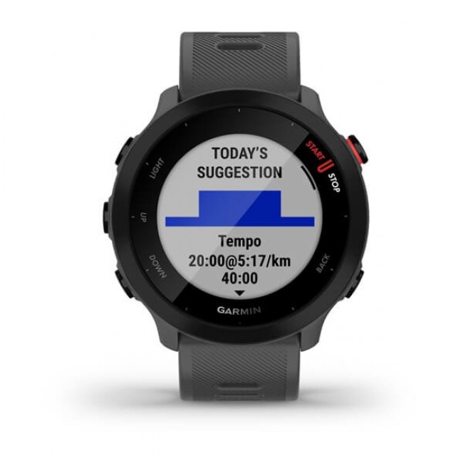 Garmin Forerunner 55 MIP 42 mm Digital 208 x 208 pixels Touchscreen Grey GPS (satellite) Garmin Forerunner 55 MIP 42 mm Digital 208 x 208 pixels Touchscreen Grey GPS (satellite)