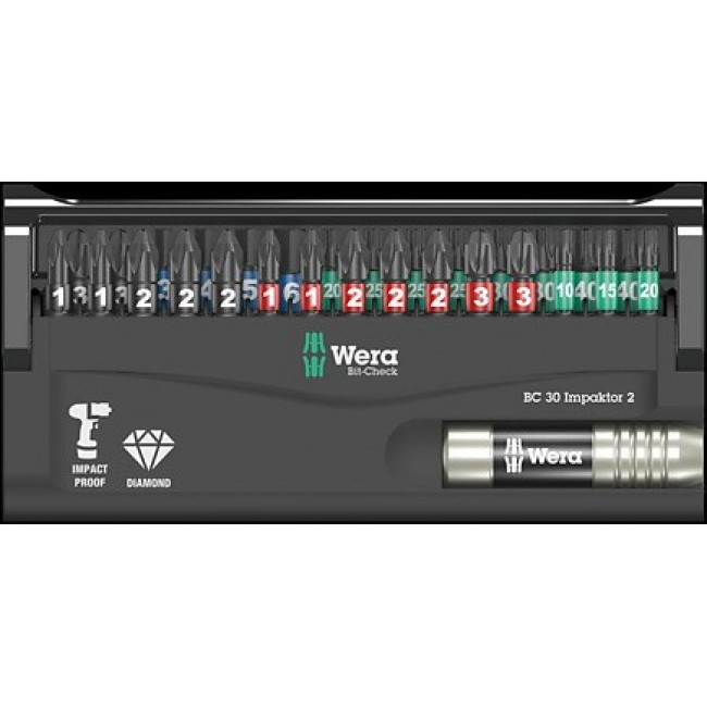 Wera 05057697001 screwdriver bit 30 pc(s) Wera 05057697001 screwdriver bit 30 pc(s)