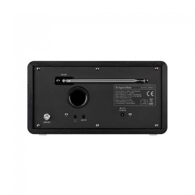 Kr ger&Matz KM0816.1 Internet Radio Black + FM