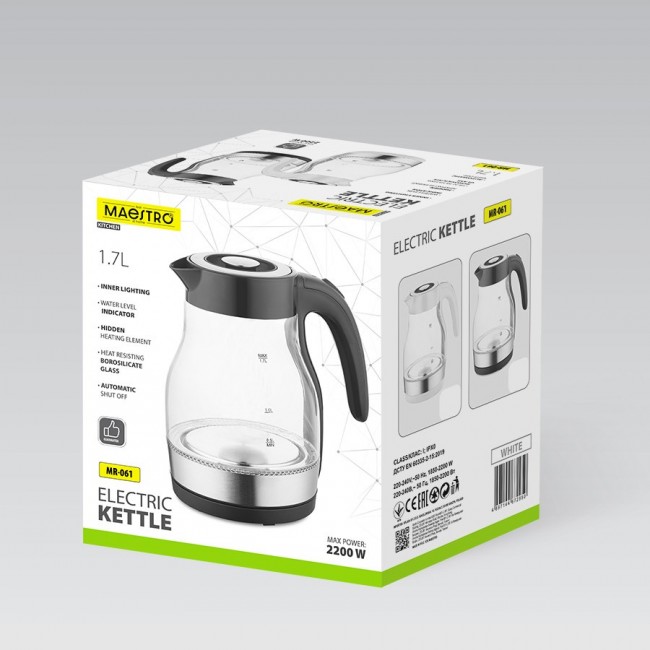 Electric kettle MAESTRO MR-061 (MR-061-BLACK) Black
