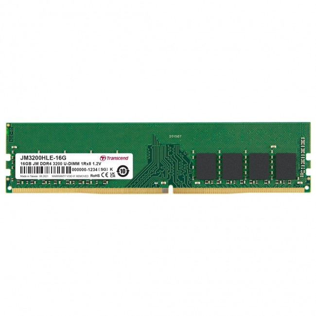 Transcend JetRam DDR4-3200 U-DIMM 16GB