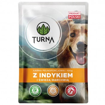 TURNA with turkey wet dog food 100g