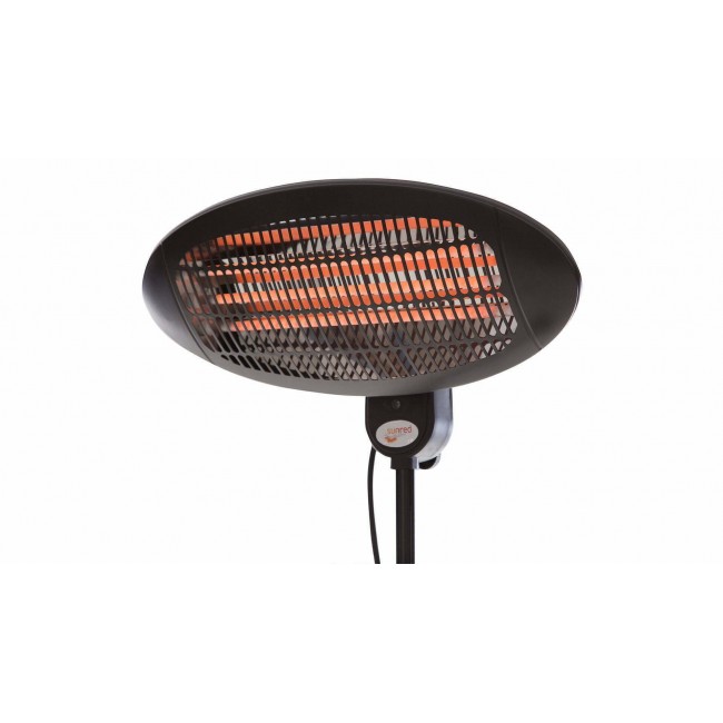 Sunred SMQ2000A electric space heater Indoor & outdoor Black 2000 W Quartz electric space heater