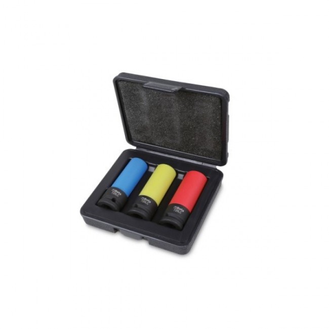Beta 720LC/C3 Impact socket set Black, Blue, Red, Yellow Beta 720LC/C3 Impact socket set Black, Blue, Red, Yellow