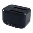 LC-Power LC-DOCK-U3-III storage drive docking station USB 3.2 Gen 1 (3.1 Gen 1) Type micro-B Black