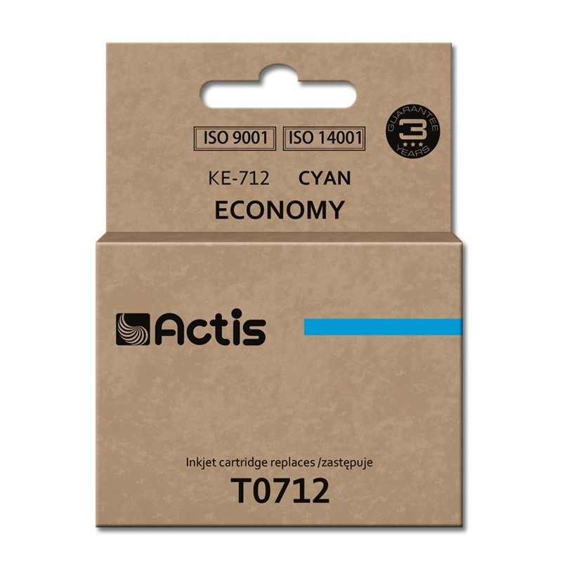 Actis KE-712 Ink (replacement for Epson T0712, T0892, T1002 Standard 13.5 ml cyan) Actis KE-712 Ink (replacement for Epson T0712, T0892, T1002 Standard 13.5 ml cyan)