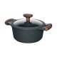 Resto Kitchenware Ran 2.4 L Round Black, Wood Resto Kitchenware Ran 2.4 L Round Black, Wood