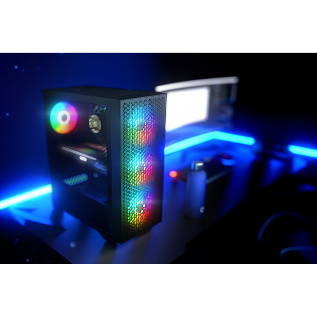 Logic DART PRO ARGB MIDI USB-C PC Case Black Logic DART PRO ARGB MIDI USB-C PC Case Black