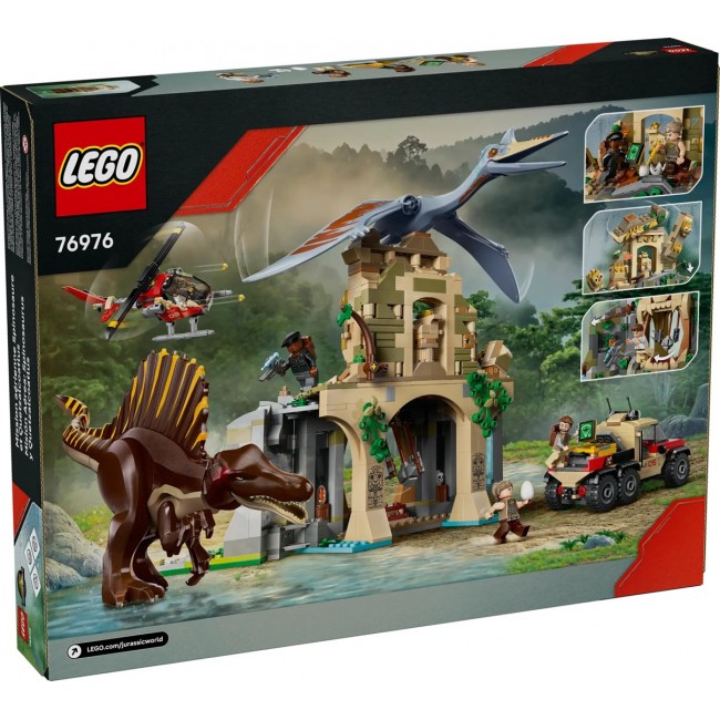 LEGO JURASSIC WORLD 76976 Spinosaurus & Quetzalcoatlus Air Mission LEGO JURASSIC WORLD 76976 Spinosaurus & Quetzalcoatlus Air Mission