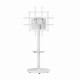 Gembird TVS-86TR-01-W TV floor stand, 37
