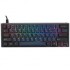 Ducky One 3 Pro Mini Nazca Line Gaming Keyboard, mechanical, 8,000 Hz, Hot Swap, RGB - Cherry MX2A Speed Silver, ANSI (US)