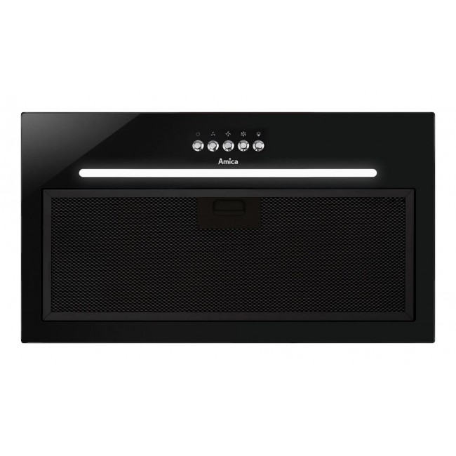 Amica OMP6255BG Built-in cooker hood black 389 m /h
