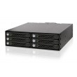 Icy Dock MB996SK-6SB drive bay panel Black
