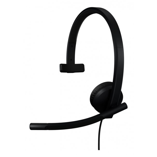 Logitech H570E Headset Wired Head-band Office/Call center USB Type-C Black