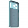 Decoded Silicone Backcover Apple iPhone 17 Pro Max Retro Blue mobile phone case 17.5 cm (6.9