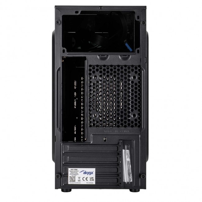 Akyga Obudowa Micro ATX AK19BK USB-C + USB 3.0 + 2x USB 2.0 czarna bez PSu Micro Tower Black