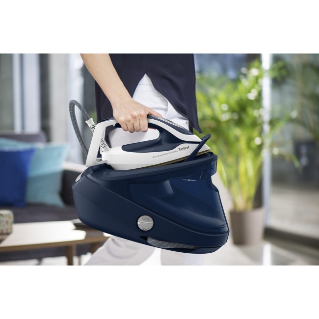Tefal Pro Express Ultimate II GV9720 1.2 L Durilium Airglide Autoclean Ultra Thin soleplate Blue, White Tefal Pro Express Ultimate II GV9720 1.2 L Durilium Airglide Autoclean Ultra Thin soleplate Blue, White