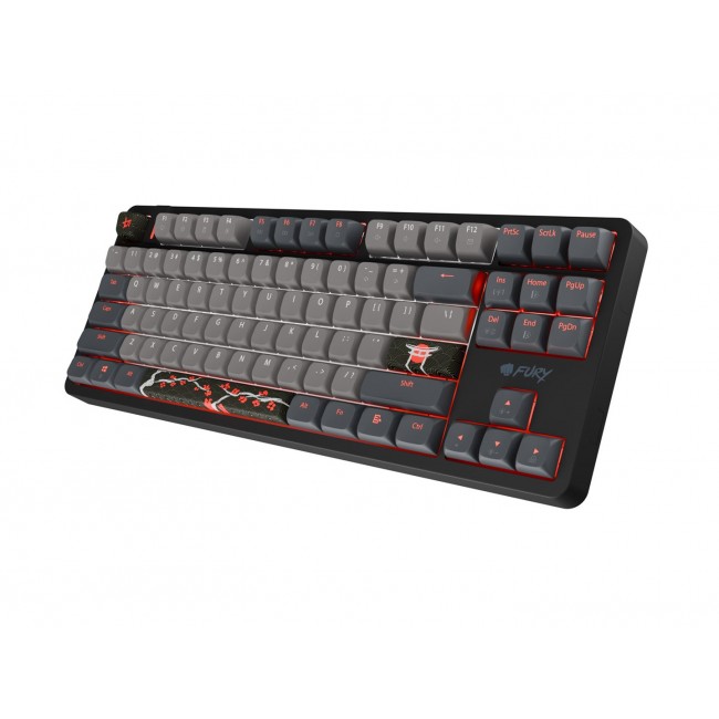 FURY Kanabo K6 magnetic gaming keyboard US with RGB backlighting black-grey FURY Kanabo K6 magnetic gaming keyboard US with RGB backlighting black-grey