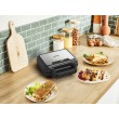 Tefal SW383D10 sandwich maker 700 W Black, Stainless steel