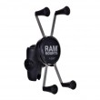 RAM Mounts X-Grip Large Phone Mount with Motorcycle Fork Stem Base RAM Mounts X-Grip Large Phone Mount with Motorcycle Fork Stem Base