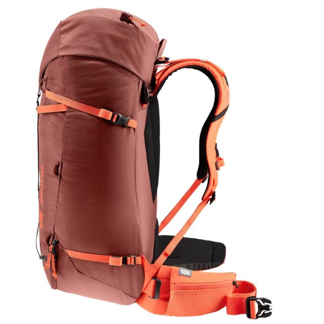 Deuter Guide 34+8 Hiking Backpack REDWOOD-Papaya Deuter Guide 34+8 Hiking Backpack REDWOOD-Papaya
