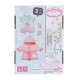 Baby Annabell Deluxe Bath Time Doll bathtub set