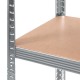 GREENBLUE GALVANIZED METAL STORAGE RACK GB378 GREENBLUE GALVANIZED METAL STORAGE RACK GB378