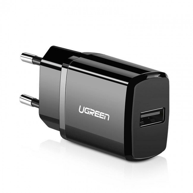 Ugreen 2.1A USB mains charger (black) Ugreen 2.1A USB mains charger (black)