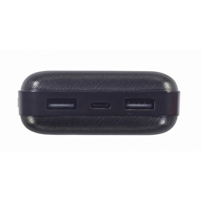 Gembird PB20-02 power bank Lithium Polymer (LiPo) 20000 mAh Black Gembird PB20-02 power bank Lithium Polymer (LiPo) 20000 mAh Black