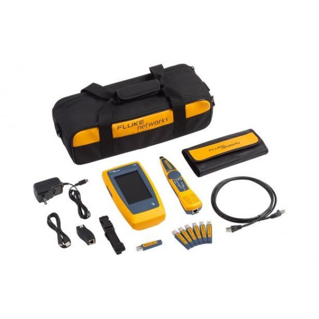 Fluke LIQ-KIT network cable tester PoE tester Grey, Yellow Fluke LIQ-KIT network cable tester PoE tester Grey, Yellow