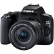 Canon EOS 250D+EF-S 18-55mm SLR Camera Kit 24.1 MP CMOS 6000 x 4000 pixels Black Canon EOS 250D+EF-S 18-55mm SLR Camera Kit 24.1 MP CMOS 6000 x 4000 pixels Black
