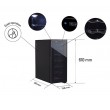Adler AD 8083 Beverage/wine larder Black