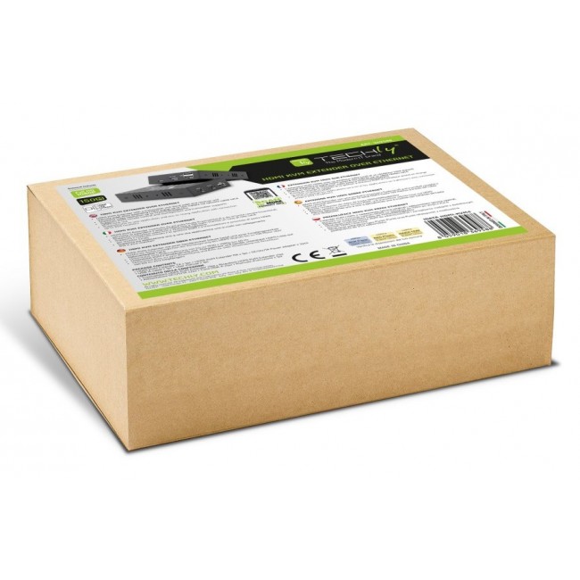 Techly IDATA HDMI-KVM4 KVM extender Transmitter & receiver Techly IDATA HDMI-KVM4 KVM extender Transmitter & receiver