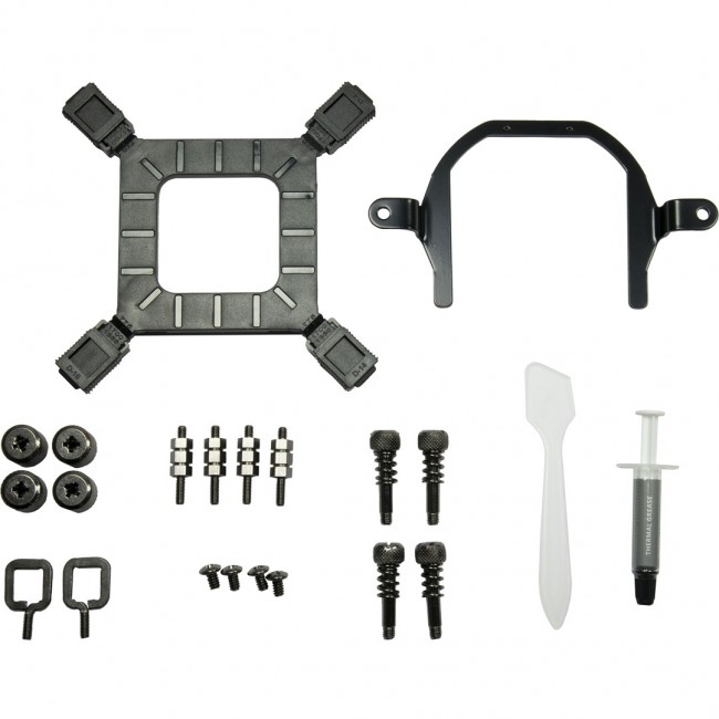 Inter-Tech LC-120 RGB Processor All-in-one liquid cooler 12 cm Black 1 pc(s) Inter-Tech LC-120 RGB Processor All-in-one liquid cooler 12 cm Black 1 pc(s)