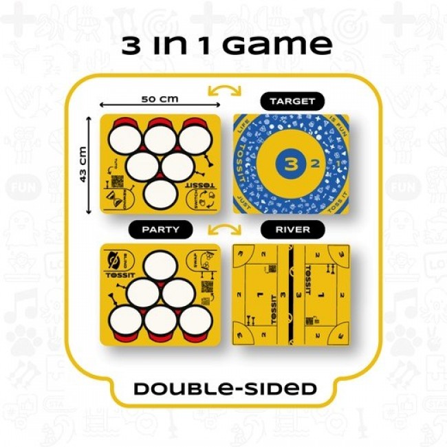 Game TOSSIT Party Board