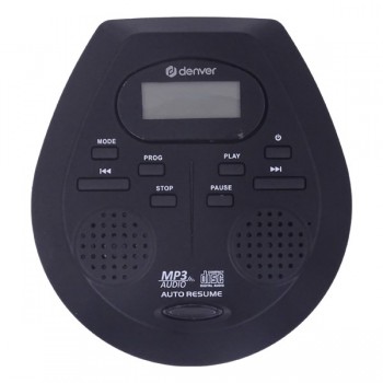 Discman with auto resume and anti-shock DMP-395B black