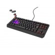 GAMING KEYBOARD GENESIS THOR 230 TKL DE RGB MECHANICAL OUTEMU RED BLACK HOT SWAP GAMING KEYBOARD GENESIS THOR 230 TKL DE RGB MECHANICAL OUTEMU RED BLACK HOT SWAP